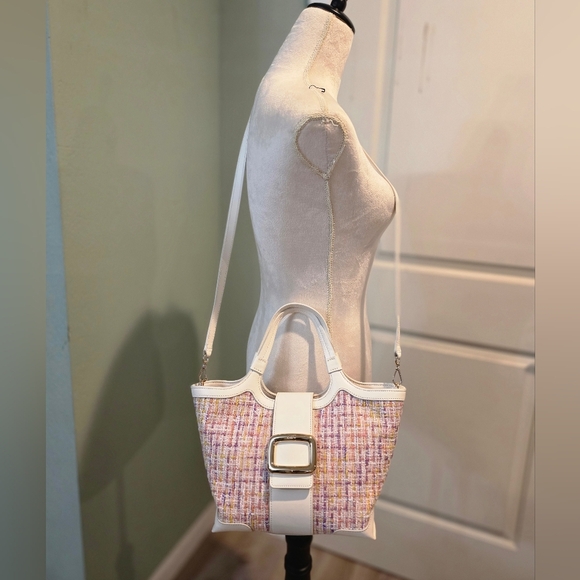 NWT Roger Vivier Choc Mini Shopping Bag - Picture 2 of 16